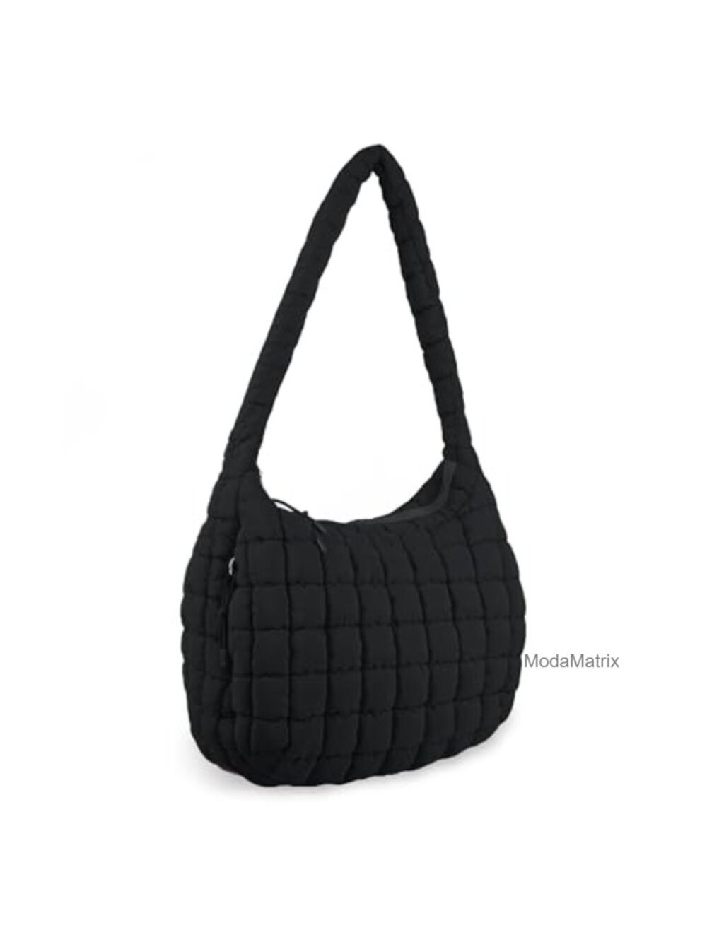 Quilted Puffer Tote Bag Nylon Crossbody Shoulder Hobo Carryall